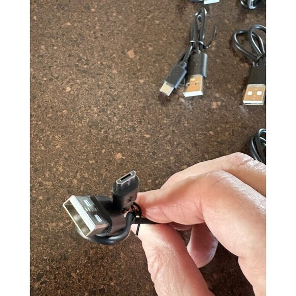 USB-C to USB Cable - Set Of 10 - One foot long Each - Picture 3 of 5
